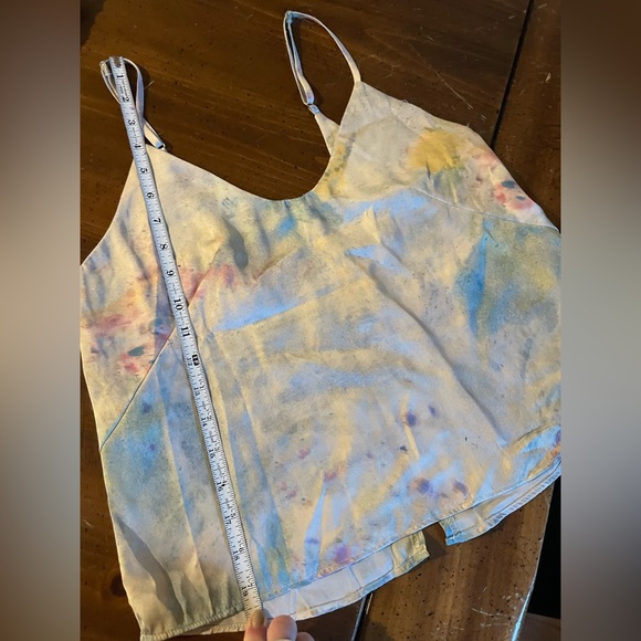 Free People Multicolor Tie-Dye Paint Splatter Camisole - Picture 8 of 9